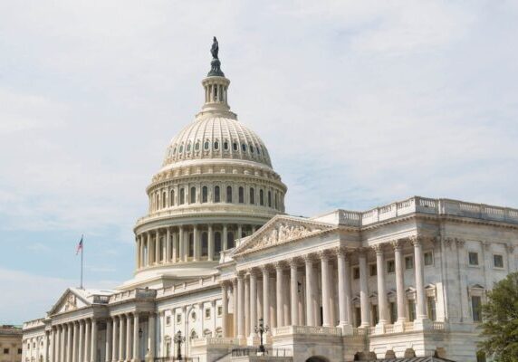 The U.S. Capitol building.